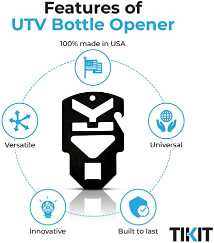 CAN-AM UTV פותחן בקבוקים מאת TIKIT | פתיחת בקבוקי מחזיק מפתחות הניתנים לחיבור